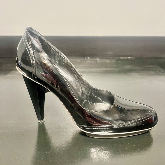 LANVIN PARIS HIGH HEEL ESCARPIN SIZE 38 - Picture 6 of 16